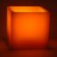 Hollow square Candle (Red)