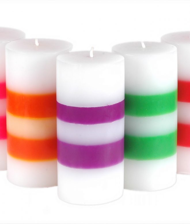 Two Layer Pillar Candles